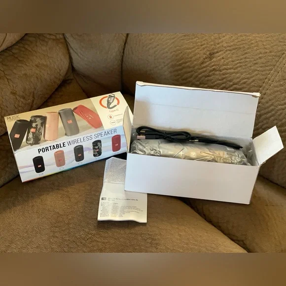 Portable Wireless Bluetooth Speaker, Black — T&G - Picture 9 of 16